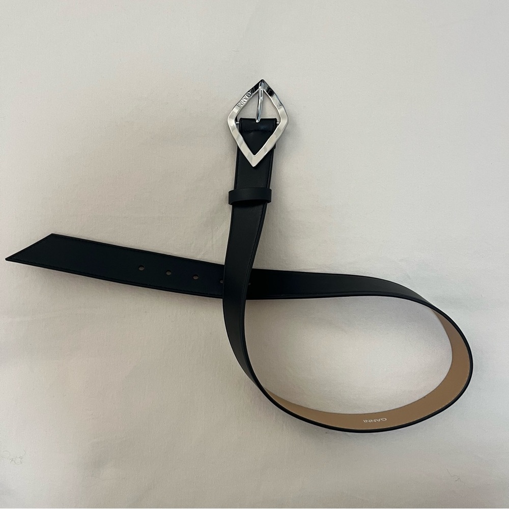 Ganni Black Diamond Belt